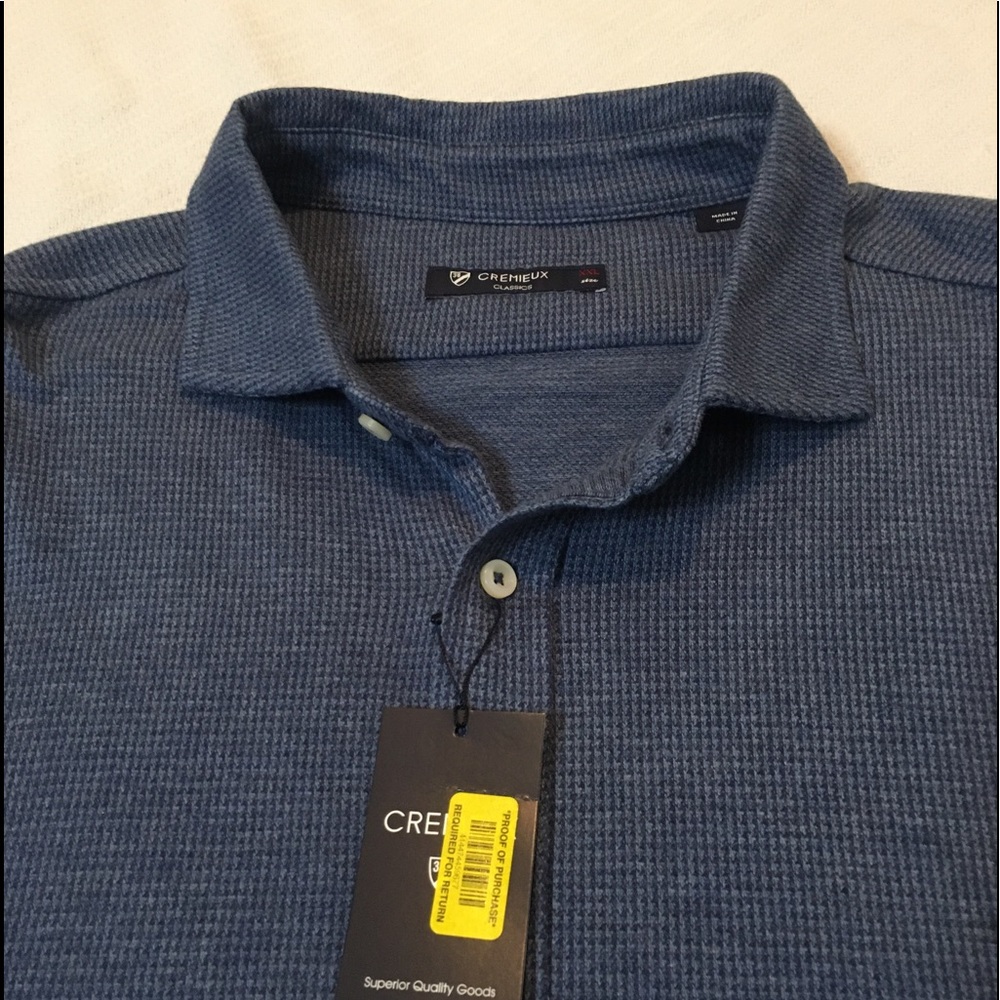 2/$30 NWT Men's 100% Cotton Long-Sleeve Shirt